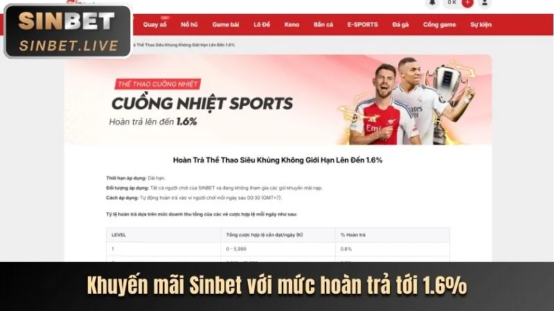 Giao diện casino trực tuyến M88 trên app