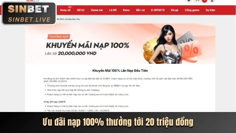 Đa dạng trò chơi xèng tại M88